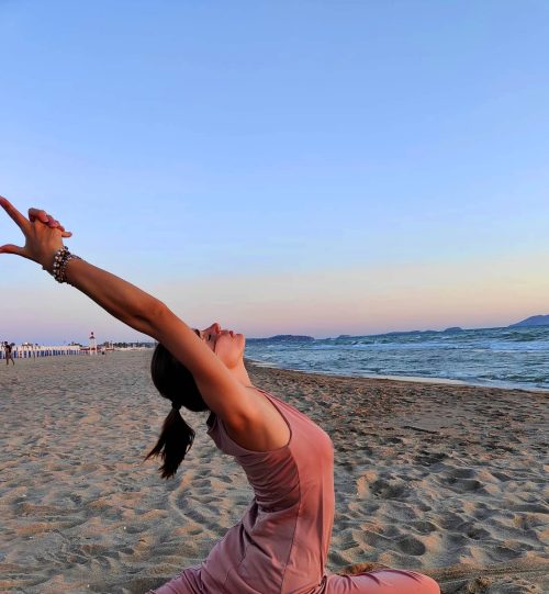 aleksandra insegnante di yoga